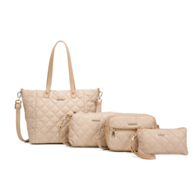 Vera May: Sachie 4 Bag Set in Beige