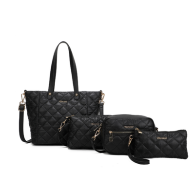 Vera May: Sachie 4 Bag Set in Black