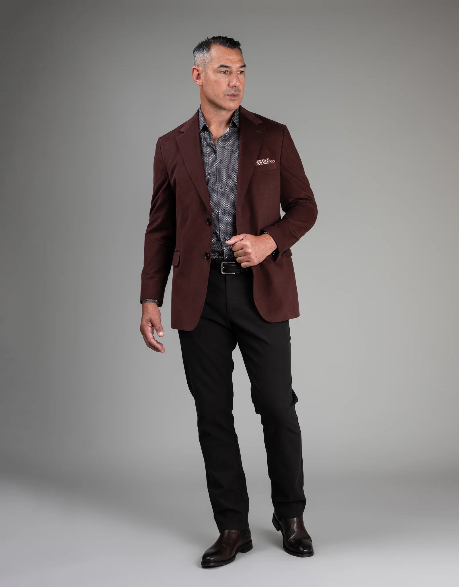 Tyler Birdseye Chinos - Dark Brown