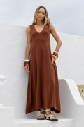100% Cotton Knit Tank Dress