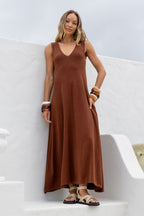 100% Cotton Knit Tank Dress