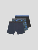 Scotch & Soda 3 Pack Boxer Briefs - Blue & Green