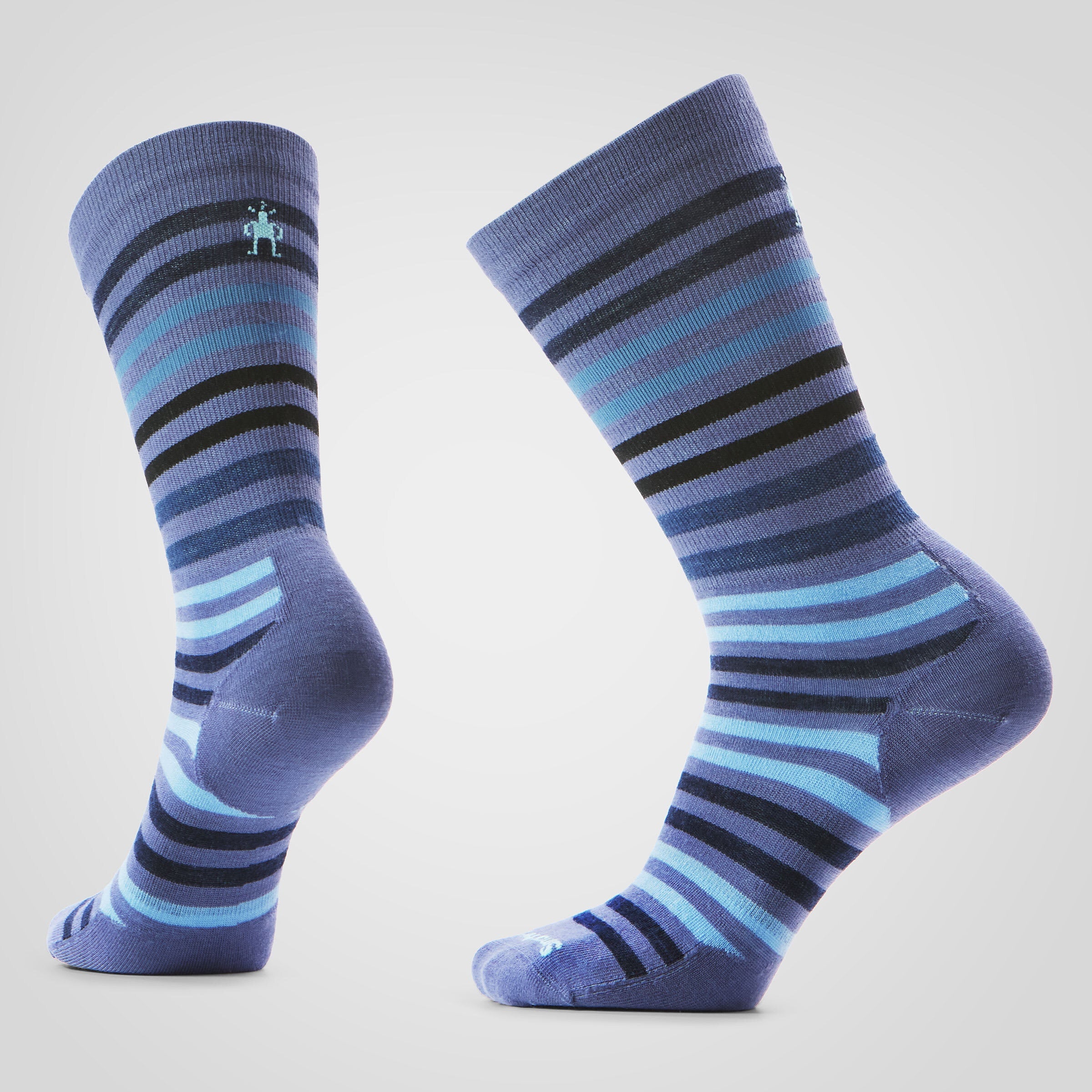 Smartwool Unisex Everyday Crew Sock - Spruce Street : Nightfall Blue