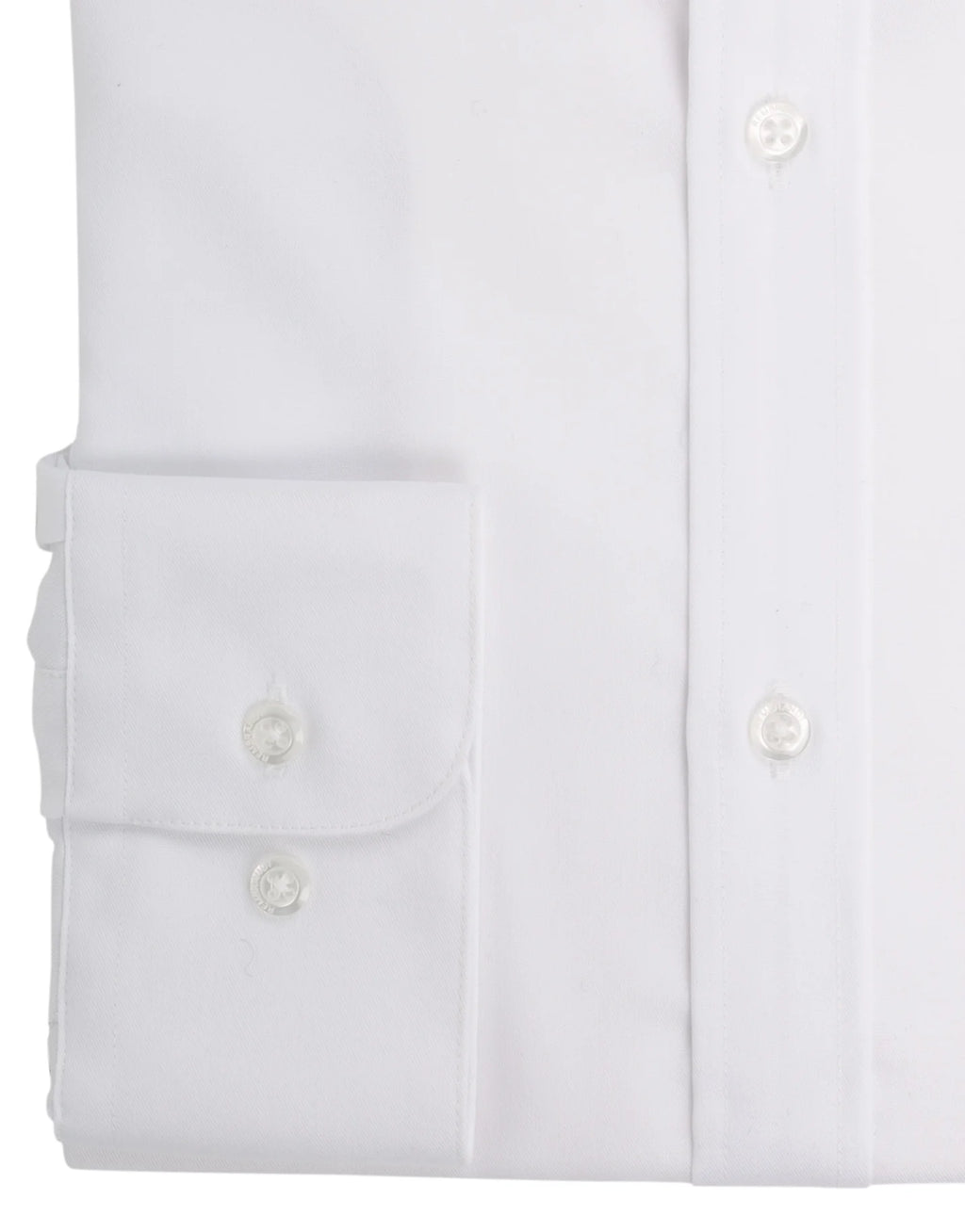 Sinatra Long Sleeve Shirt - White Twill