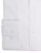 Sinatra Long Sleeve Shirt - White Twill
