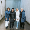 Moke: Sarah 90/10 Packable Down Coat - Cream