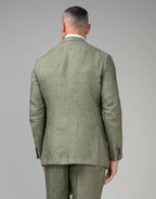 Rembrandt Malta Linen Blazer - Sage Green