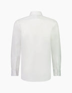 Sinatra Long Sleeve Shirt - White Twill