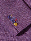 Joe Brown Delightful Dapper Waistcoat - Purple Herringbone