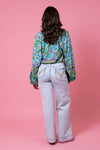 Honey Denim - Xena Wide Leg Light Denim Jean
