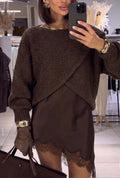 Abby Italian Asymmetric Knit
