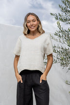 Armonia Italian Linen Tee