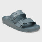 Birkenstock Unisex Arizona Sandal - Eva Basalt Grey