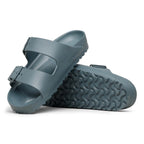 Birkenstock Unisex Arizona Sandal - Eva Basalt Grey