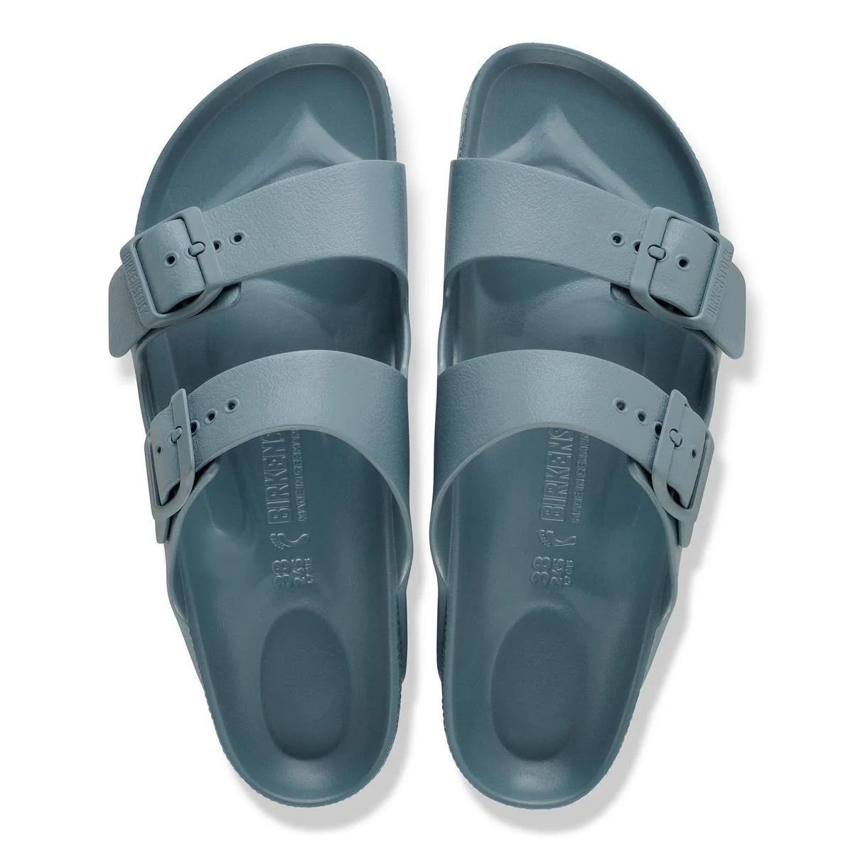 Birkenstock Unisex Arizona Sandal - Eva Basalt Grey