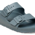 Birkenstock Unisex Arizona Sandal - Eva Basalt Grey