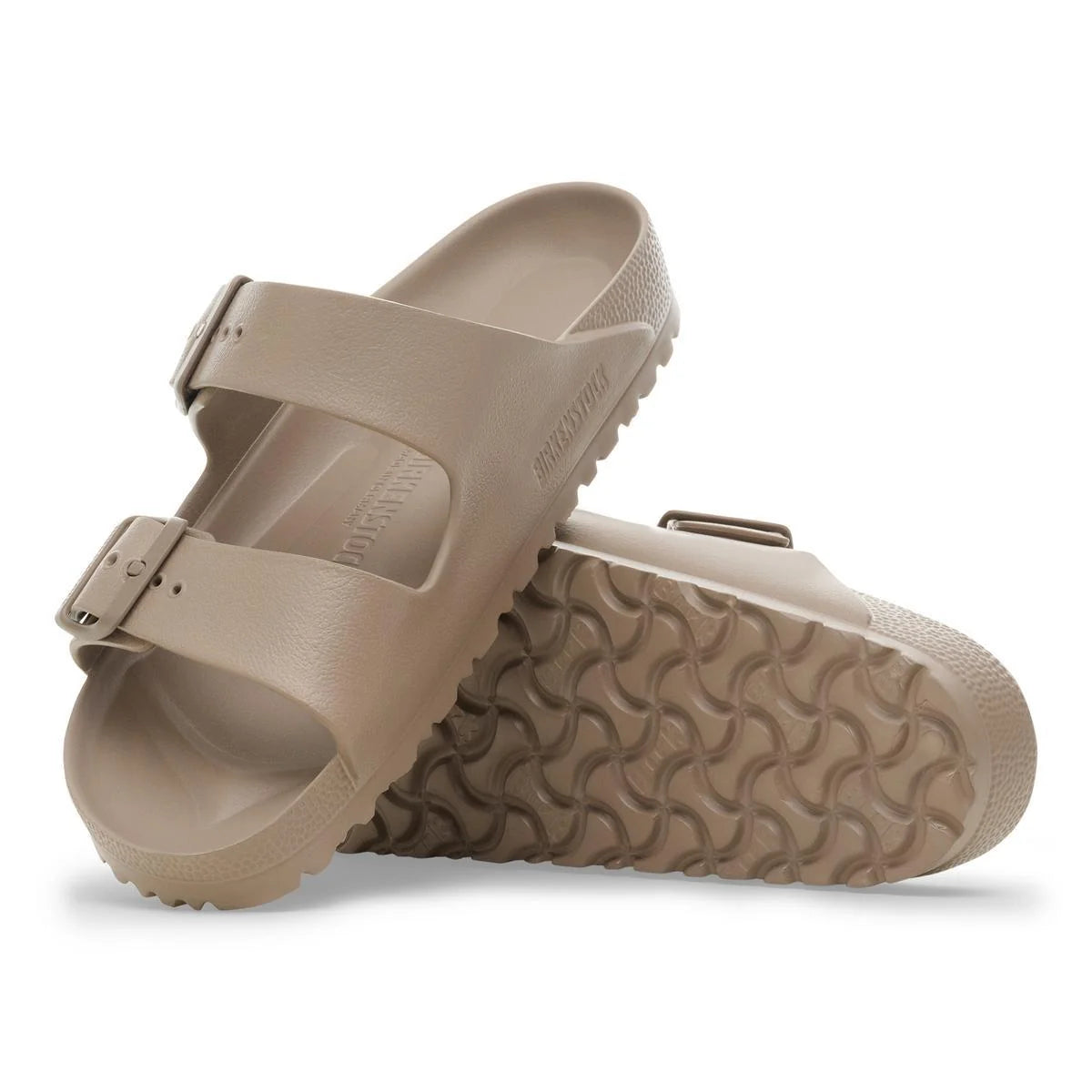 Birkenstock Unisex Arizona Sandal - Eva Grey Taupe