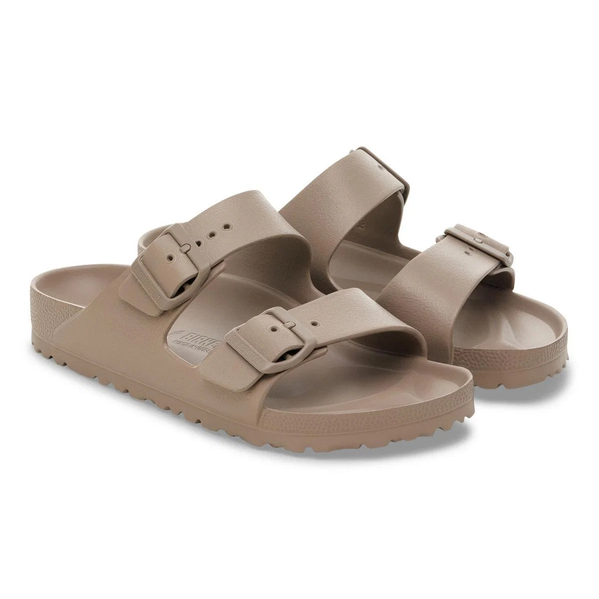 Birkenstock Unisex Arizona Sandal - Eva Grey Taupe