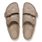 Birkenstock Unisex Arizona Sandal - Eva Grey Taupe