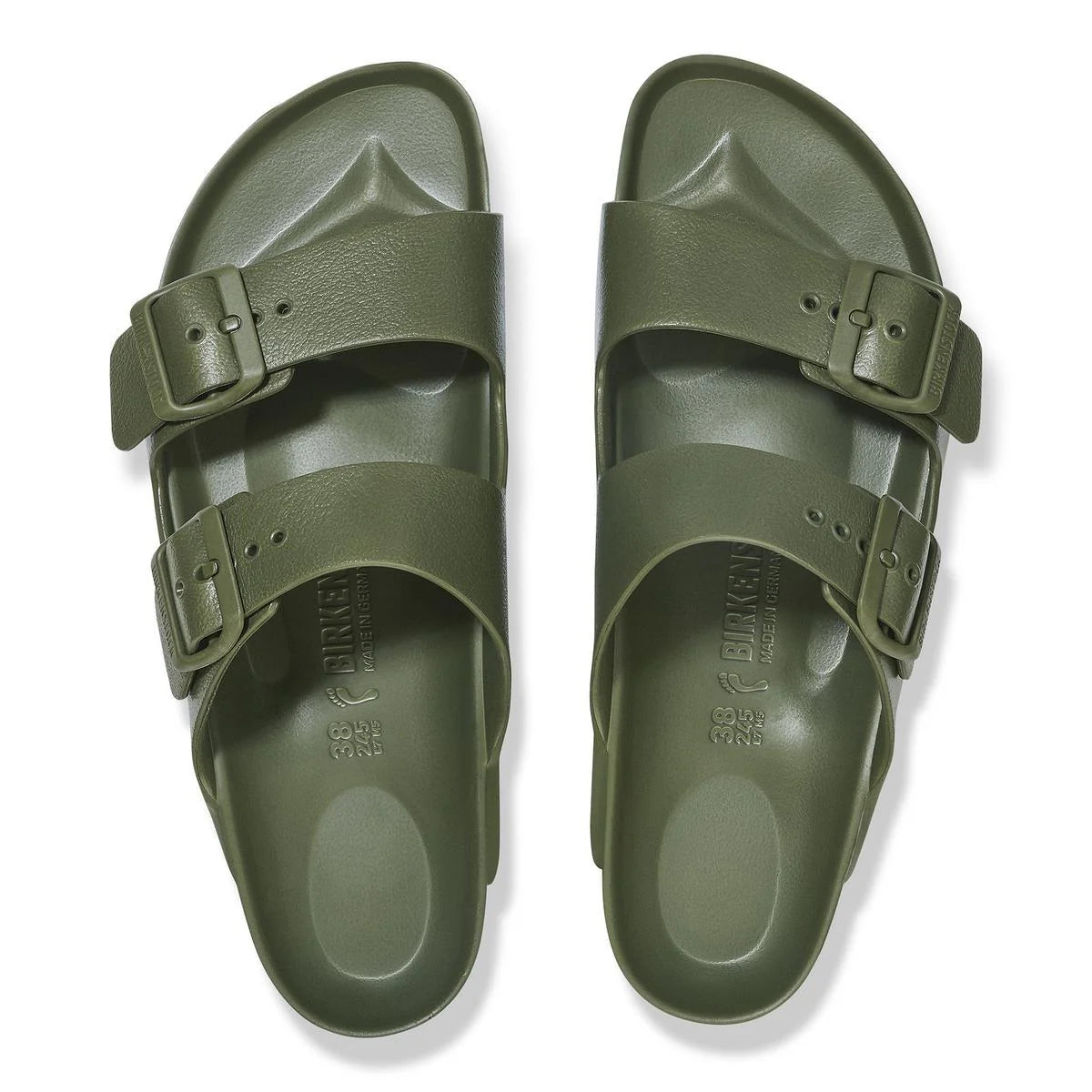 Birkenstock Unisex Arizona Sandal -  Eva Khaki