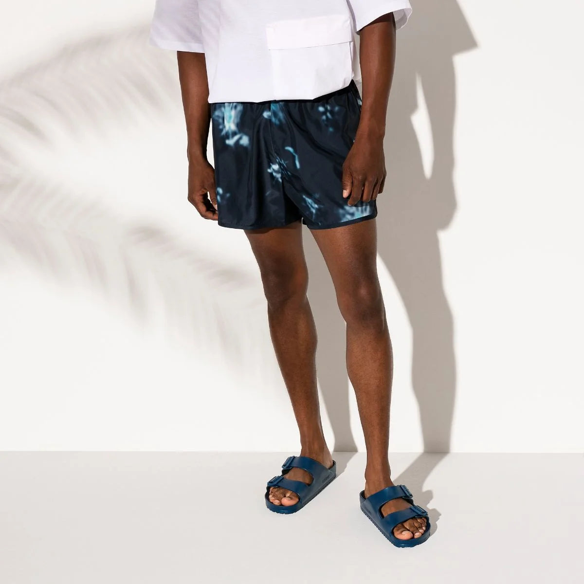 Birkenstock Unisex Arizona Sandal - Eva Navy