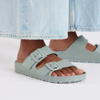 Birkenstock Unisex Arizona Sandal - Eva Pure Sage