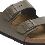 Birkenstock Arizona Sandal - Smooth Leather - Concrete Grey