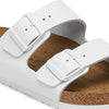 Birkenstock Arizona Sandal - Smooth Leather All White