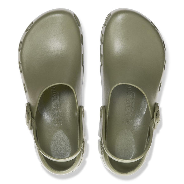 Birkenstock Unisex Birki Flow Sandal - EVA Khaki