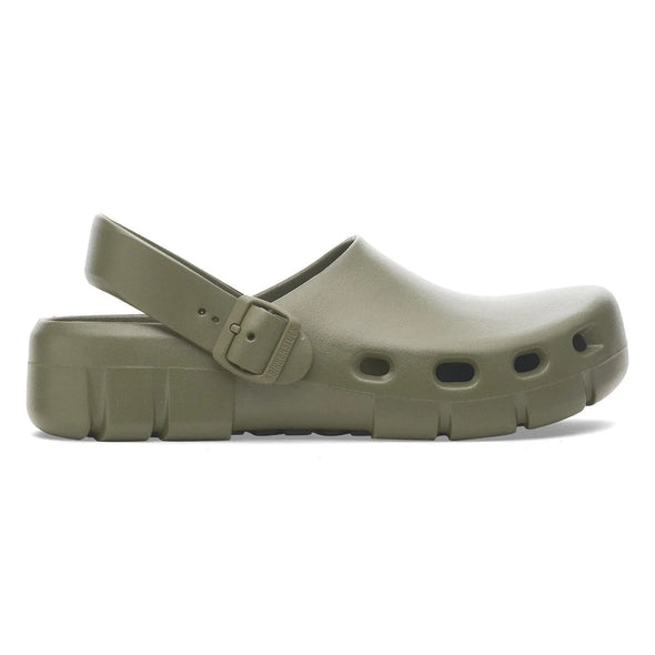 Birkenstock Unisex Birki Flow Sandal - EVA Khaki
