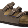 Birkenstock Florida Softbed Sandal - Birkibuc Mocha