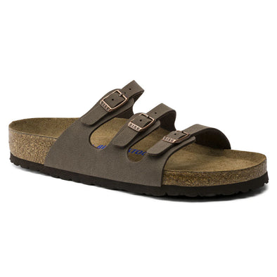 Birkenstock Florida Softbed Sandal - Birkibuc Mocha