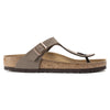 Birkenstock Gizeh Sandal - Birkibuc Mocha
