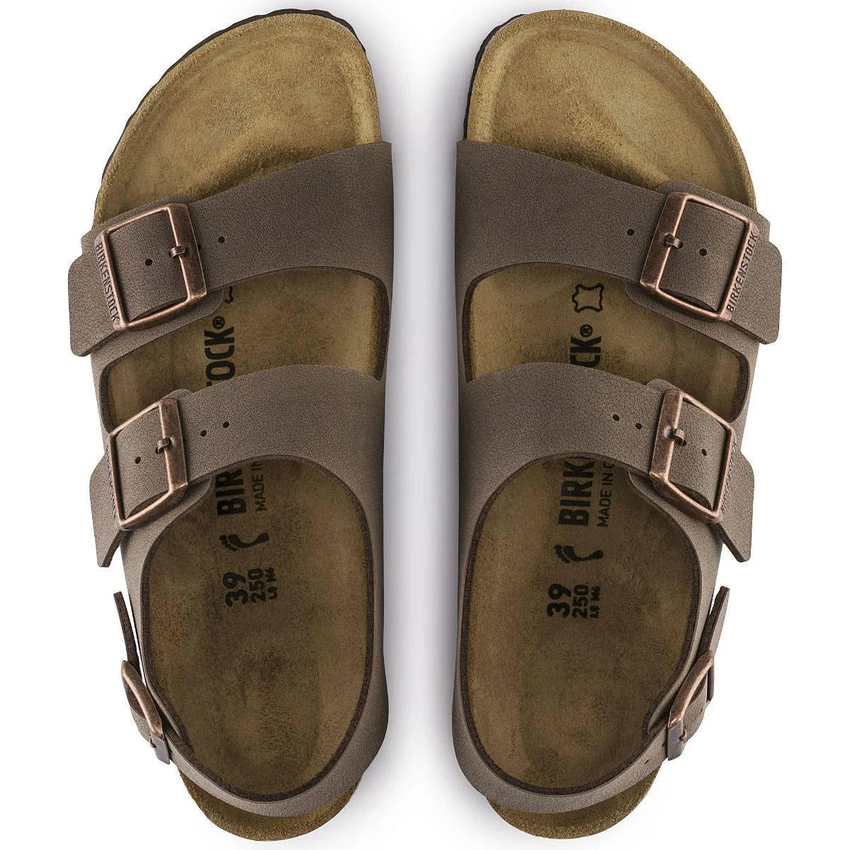 Birkenstock Milano Sandal - Birkibuc Mocha