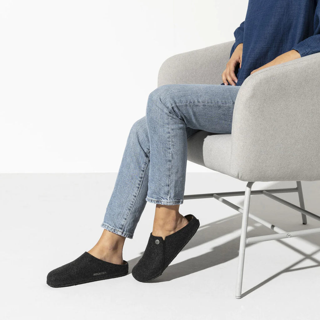 Birkenstock Zermatt Wool Felt Clog - Anthracite