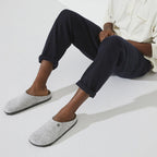 Birkenstock Zermatt Wool Felt Clog - Light Grey