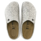 Birkenstock Zermatt Wool Felt Clog - Light Grey