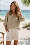 Caterina Italian Linen Shirt