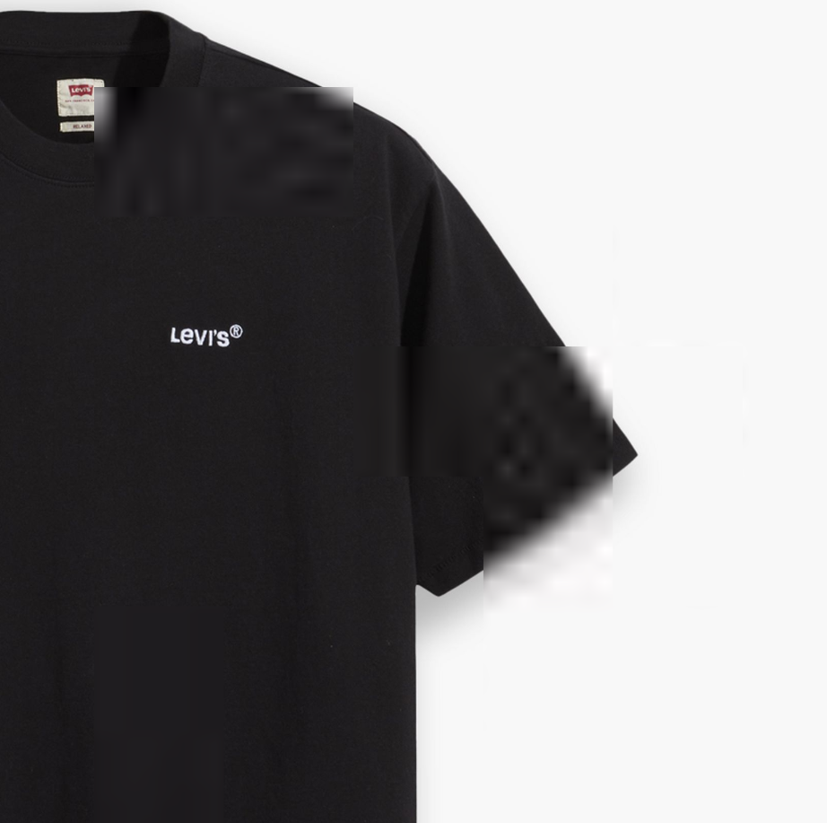 levi's® men's original housemark t-shirt - Mineral Black