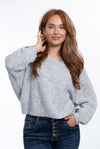 Daria Italian Knit - Soft Grey