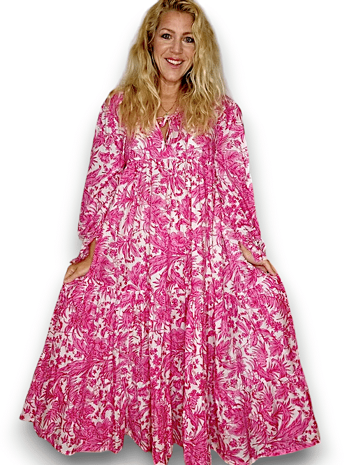 Ida Ivy: Boheme Maxi - Pink Twirl