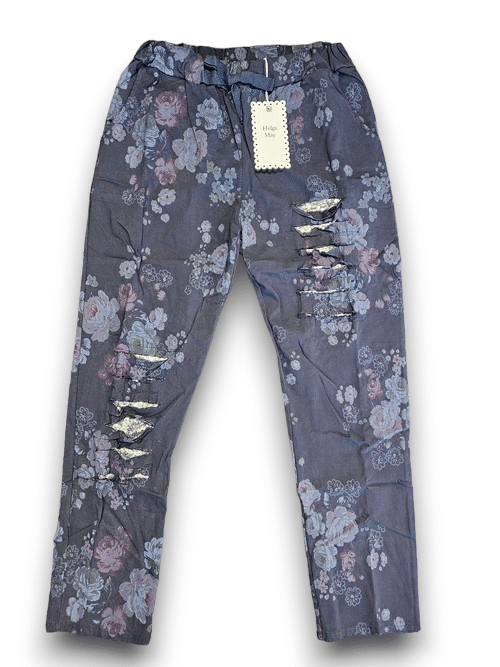 Helga May: High Tea Pants - Navy