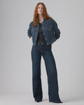 Levi's® Women's 318 Shaping Wide Leg Jeans - 'Chances Are' Dark Navy