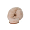 Juliet Sheepskin & Suede Slide Ladies Slipper - Chestnut