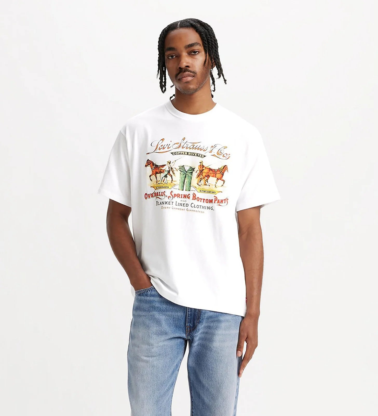 Levi's® Men's Graphic Vintage Fit T-Shirt - Mod Auth White