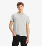 Levi's Original Logo Patch Tee - Mid Tone Grey