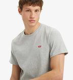 Levi's Original Logo Patch Tee - Mid Tone Grey