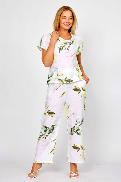 LaStrada: Lemon Tree Cowl Neck Top