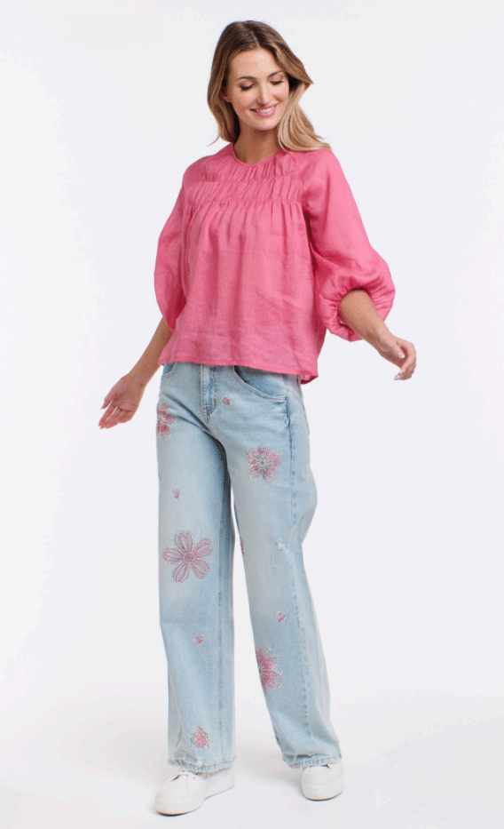Pink Sparkle Jean