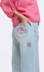 Pink Sparkle Jean